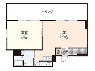 muutos宇品御幸【2階】の間取り