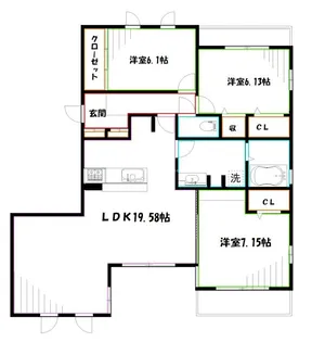 槻【2階】の間取り
