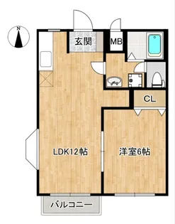第2燕嶺ハイツ【2階】の間取り