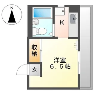 サンライフL21【5階】の間取り