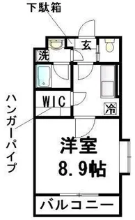 ファミーユ日野【1階】の間取り