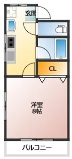 ソレイユときわIII【2階】の間取り