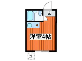 ディーズイン【1階】の間取り