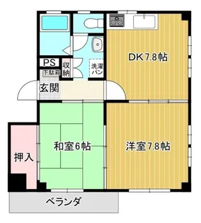 T-est Mansion【3階】の間取り