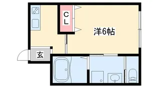 SUN MARE 三木本町【1階】の間取り