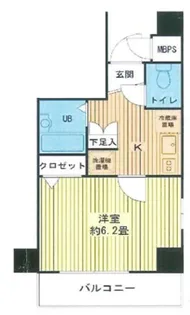 ヴェローナ多摩川【2階】の間取り