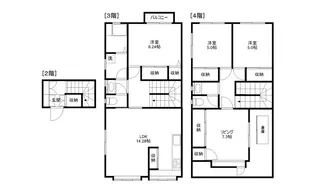 山崎ビル【3階】の間取り