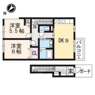 ウィニング【2階】の間取り