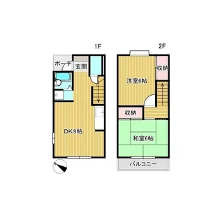 ビセンス1号棟【1階】の間取り