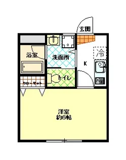 シュロスベルク【1階】の間取り