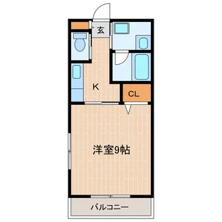 ソレアード【1階】の間取り