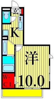 シェルハウス上中里【1階】の間取り