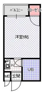 メビウス寝屋川レジデンスEast【1階】の間取り