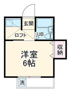 エルムハイツ追浜【2階】の間取り