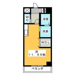 エスペランサ壱番館【6階】の間取り