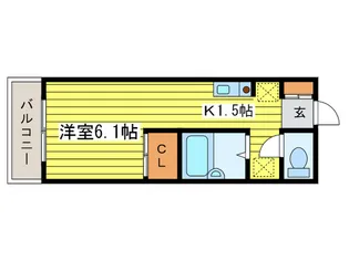 スターハイム北12条【2階】の間取り