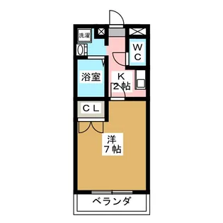 パラッツオTH黄金【3階】の間取り