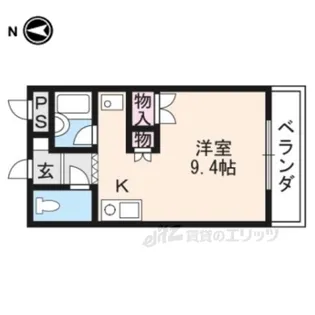 ブライトソレム3【2階】の間取り