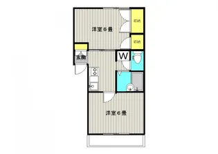 パークサイド伊藤【2階】の間取り