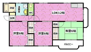 グランシード日の出【3階】の間取り