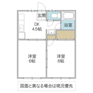サングリーン35【2階】の間取り
