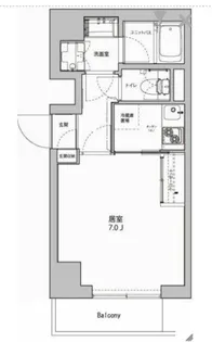 プライムアーバン麻布十番【3階】の間取り