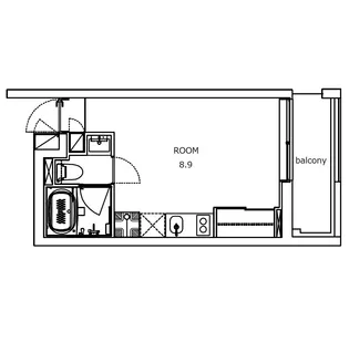 大岡山プレミアヒルズ【2階】の間取り