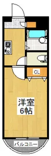 プルミエール美園【2階】の間取り