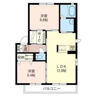 ラフィーネ【2階】の間取り