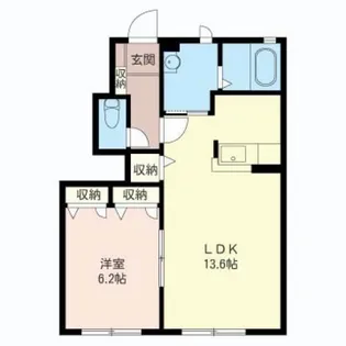 パークハイム【1階】の間取り