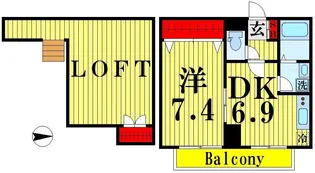 第二たぐちやビル【2階】の間取り
