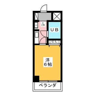 ビートルズスクエア横浜【2階】の間取り