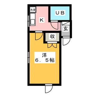 サウスソレム【3階】の間取り