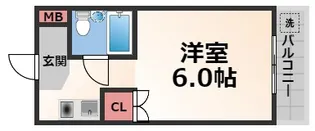 ベルハイム横沼【1階】の間取り