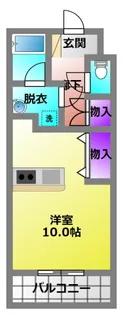 ハイトピア高林【3階】の間取り