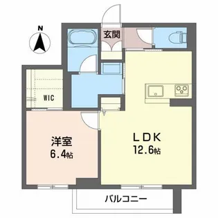 プレミアム虎丸【3階】の間取り