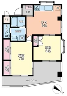 石井ビル【3階】の間取り