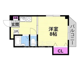 アテネ 1【3階】の間取り
