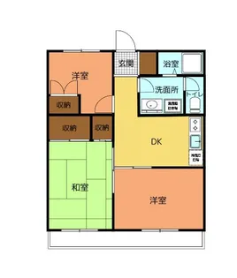 SunBill【2階】の間取り