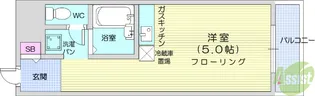 仙台リエゾン【6階】の間取り