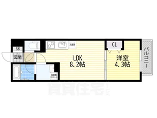 フォレ下穂積【3階】の間取り