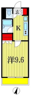 パークアクシス西船橋本郷町【2階】の間取り