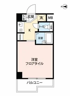 マイナビSTAYミライエ文京小石川【7階】の間取り