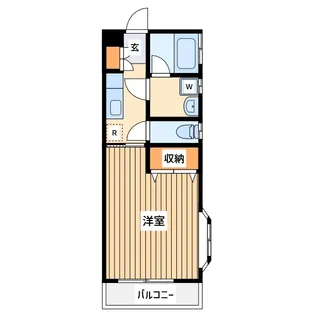 クローバーハウス【1階】の間取り