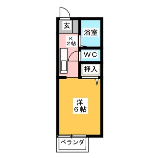 ケイハウス【2階】の間取り