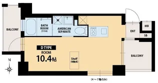 2heve +【5階】の間取り