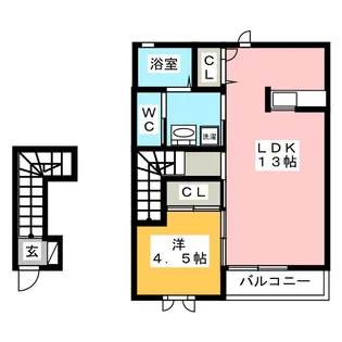 ルーチェ【2階】の間取り