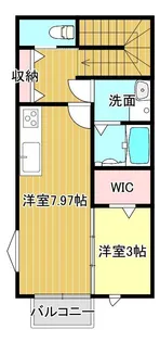 リュクスMKK【2階】の間取り