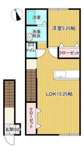 メゾン・クオーラ【2階】の間取り