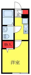 EINES HEIM 西尾久【3階】の間取り